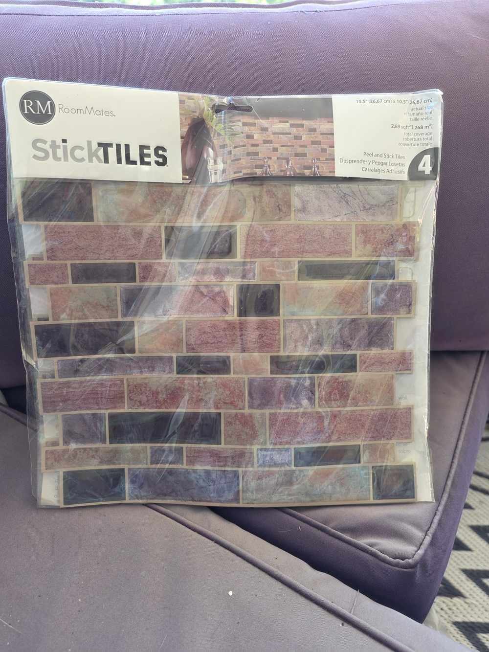 RoomMates StickTILES Peel & Stick Wall Tiles